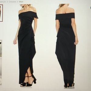 Vince Camuto Navy Blue Evening Dress Worn Once